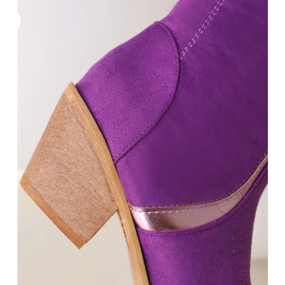 Betty 70 Butterfly Knee High Boots- Size 6.5 - Picture 3 of 11